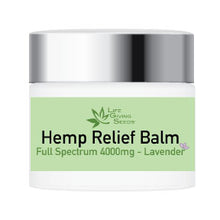 Load image into Gallery viewer, Full Spectrum 4000mg Hemp Relief BALM - Lavender (2oz)