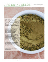 Load image into Gallery viewer, BULK Hemp 40% Protein Powder or Cake - Natural (CONTACT FOR PRICING)
