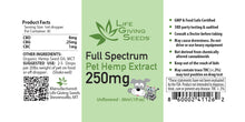 Load image into Gallery viewer, PET Full Spectrum 250mg Hemp Extract - 1oz