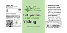 Load image into Gallery viewer, Full Spectrum 750mg Hemp Extract - 1oz