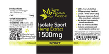 Load image into Gallery viewer, Isolate SPORT 1500mg Hemp Extract - 1oz