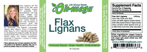 Oh-Mega Flax Lignans - 90 Capsules