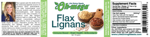 Oh-Mega Flax Lignans (Powder) - 1 Month
