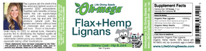 PET Oh-Mega Flax Lignan + Hemp Hearts