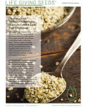 Load image into Gallery viewer, BULK Hemp Hearts - Natural (CONTACT FOR PRICING)
